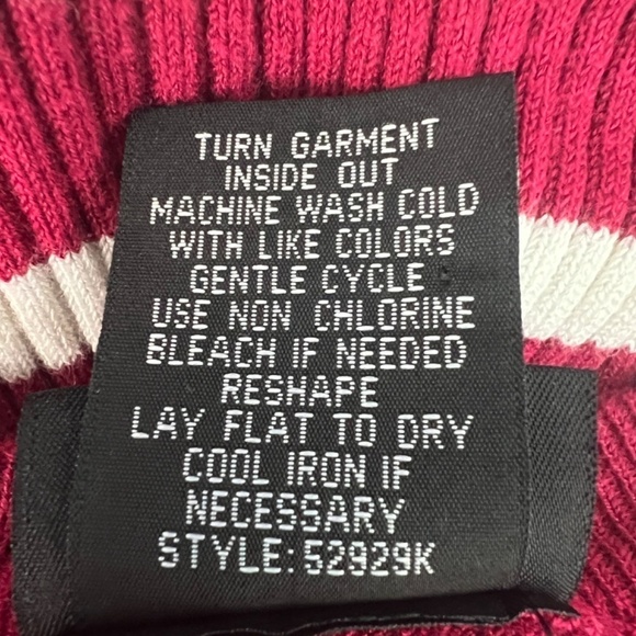 It's Our Time 90s Y2K Vintage Retro Preppy Chic Grunge Juniors Sweater Medium - Picture 10 of 12